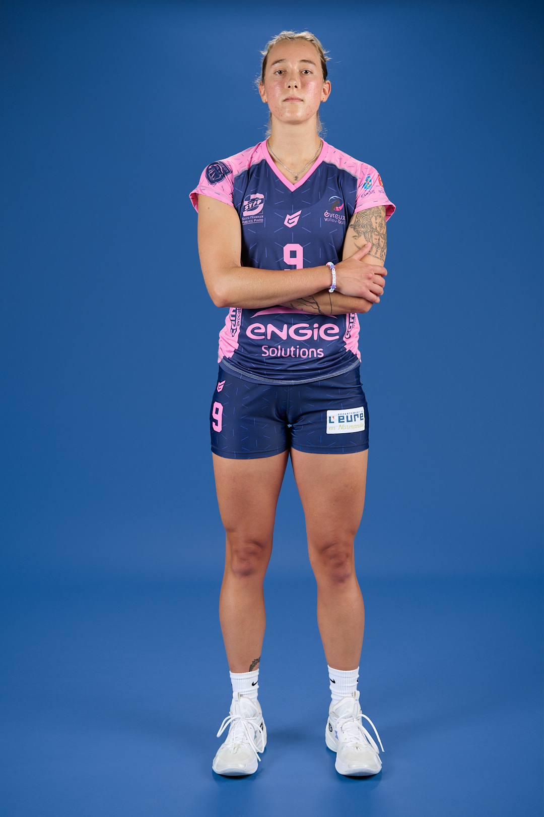 Olivia Rusek  Panthères Evreux Volley-ball équipe saison 2023 2024